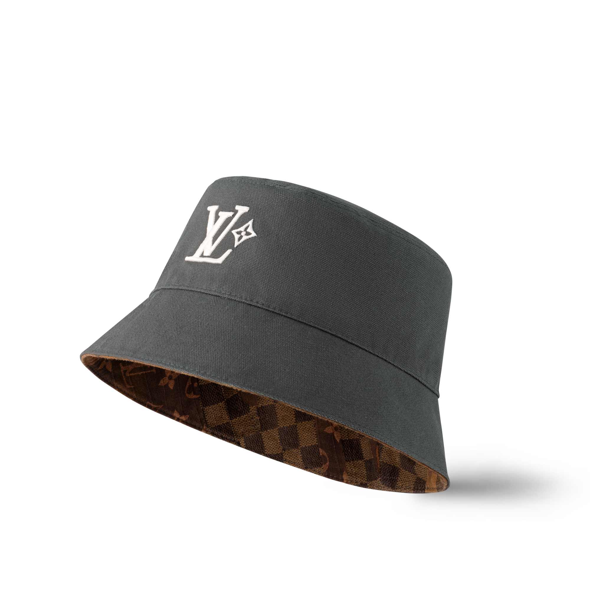 【LOUIS VUITTON】ボブ・モノグラム リバーシブルハット sizeS Monogram Landscape Reversible Bucket Hat S00 - Men